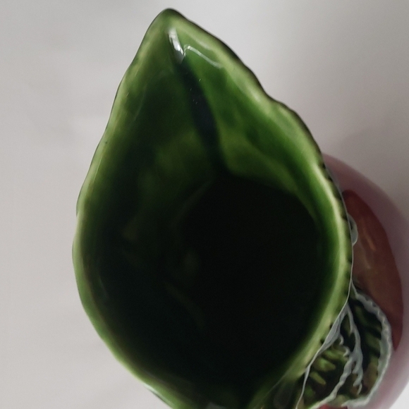 VINTAGE Olfaire Portugal Ceramic art pottery embossed Water Pitcher Jug embossed - Picture 3 of 9